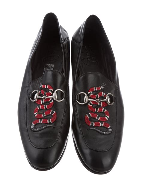 gucci kingsnake shoe|Gucci snake dress shoes.